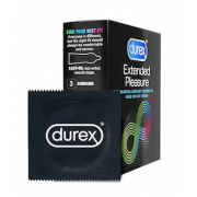 Durex Extended Pleasure 3 gab.